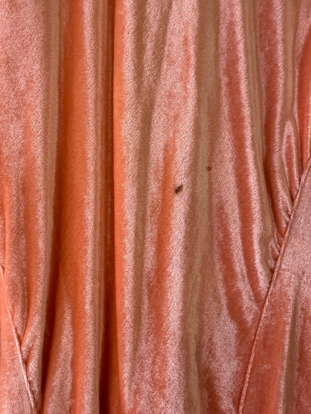 1930's Velvet Bias Cut Dress - Picture 8 of 10